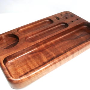 Curly Walnut Rolling Tray