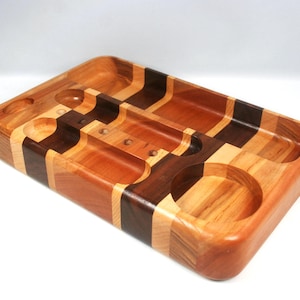Multi Wood Rolling Tray