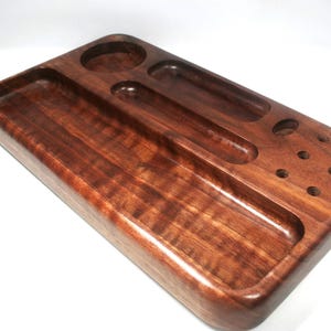 Curly Walnut Rolling Tray
