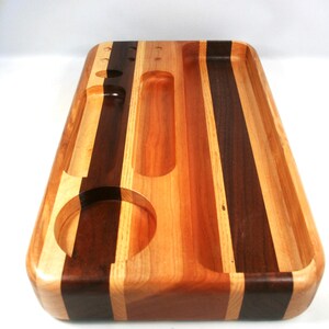 Multi Hardwood Rolling Tray