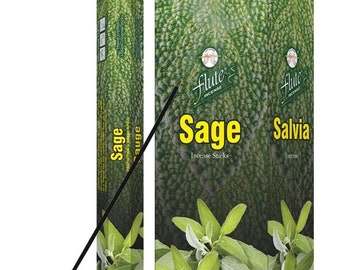 Sage  incense box of 6 tubes/hex 120 sticks for cleansing #homecleansing #cleansing #sage #whitesage