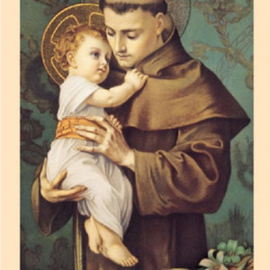 St. Anthony prayer card #stanthony #saintanthony #stanthonyprayercard #prayercards #saints