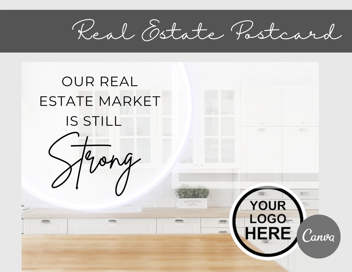 Real Estate Farming Postcard Canva Template Instant Download Marketing