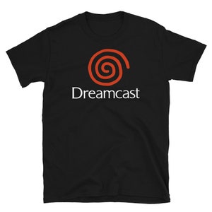 Sega Dreamcast Logo Unisex T-Shirt, Retro Console Shirt, Classic Sonic, Cadeaux pour les joueurs, Chemises de jeux vidéo