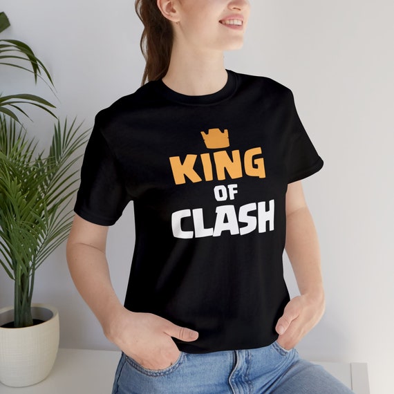 Camisa King of Clash camiseta Clash of Clans camisa para fanaticos de Clash Royale ropa de jugador de moda regalo unico para jugadores camisa para fanaticos de CoC de moda Etsy