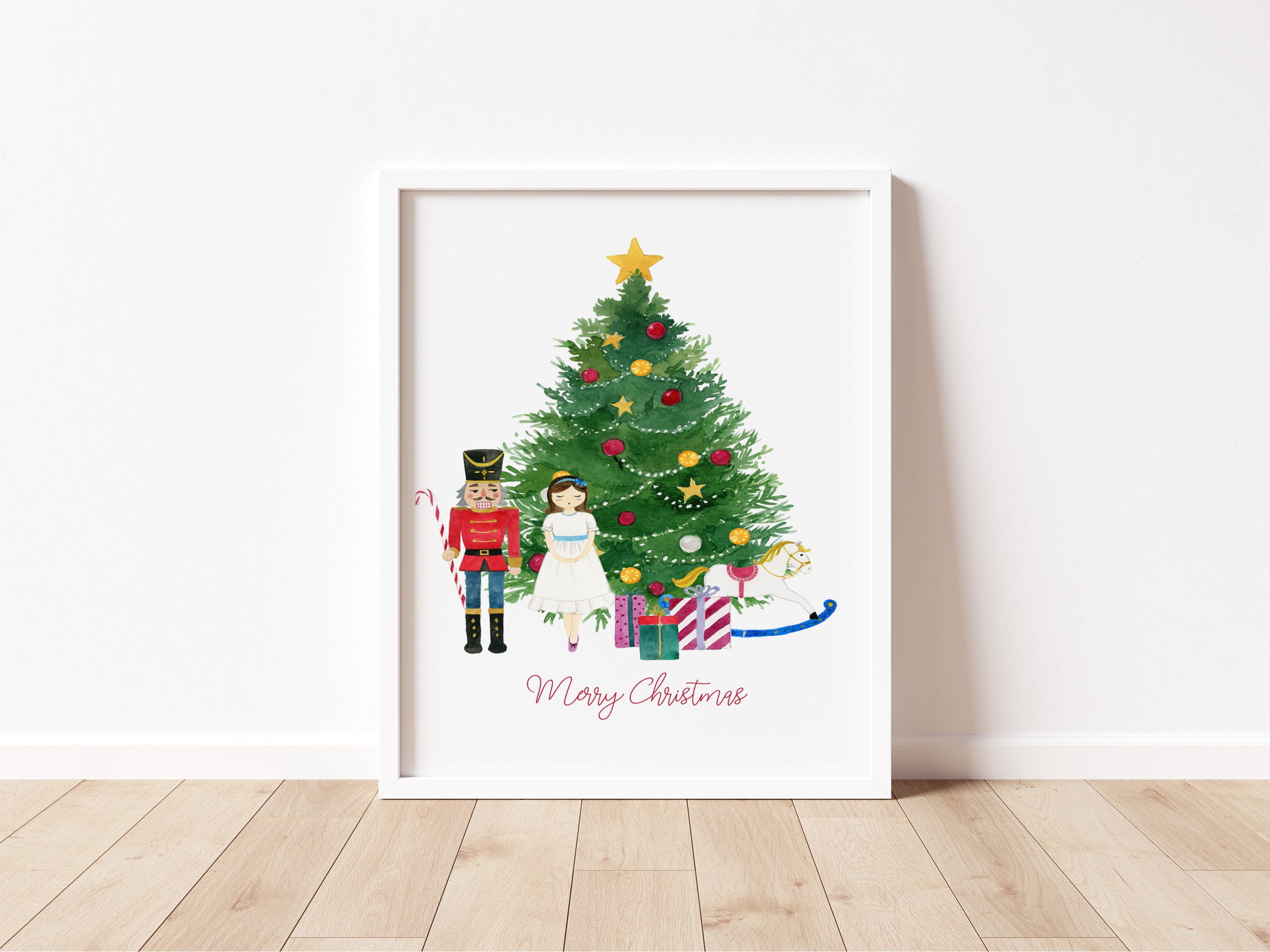 Nutcracker Art Christmas Wall Decor for Holiday Decor - Etsy