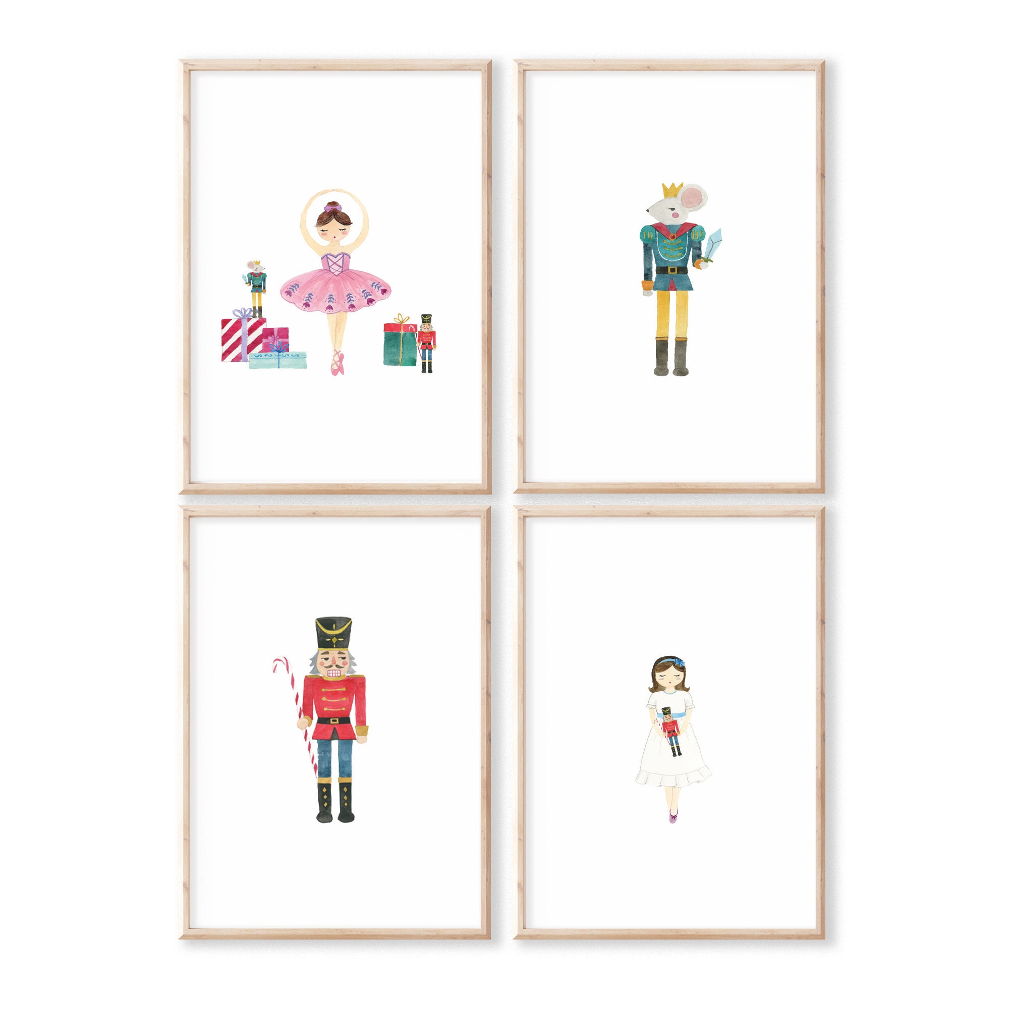 Nutcracker Art Christmas Wall Art for Holiday Decor Etsy