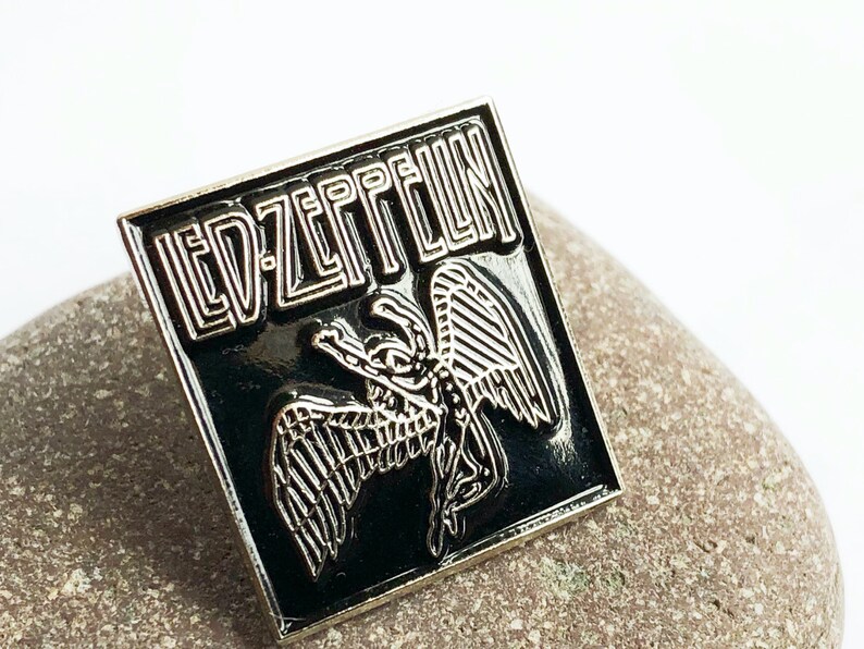 LED ZEPPELIN Enamel Lapel Retro Pin Badge Etsy
