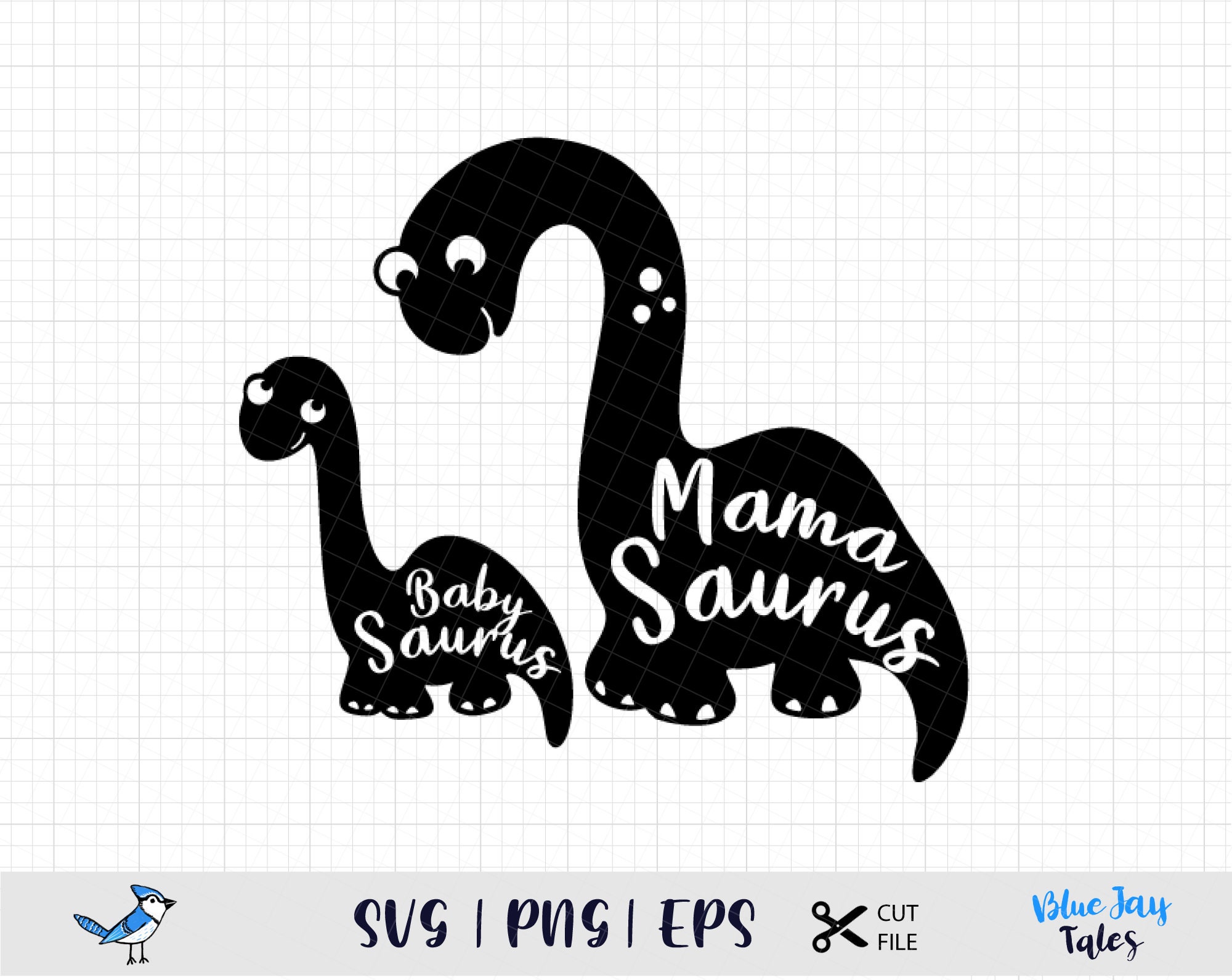 Download Mamasaurus SVG Baby dinosaur svg Mother's Day svg Mommy | Etsy