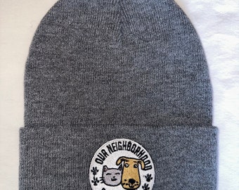 Beanie Hat, gray ONPP logo