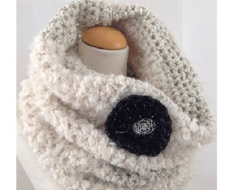 Écharpe Tour De Cou En Peluche Douce - Gris Perlé, Sans Marque, Ultra Confort