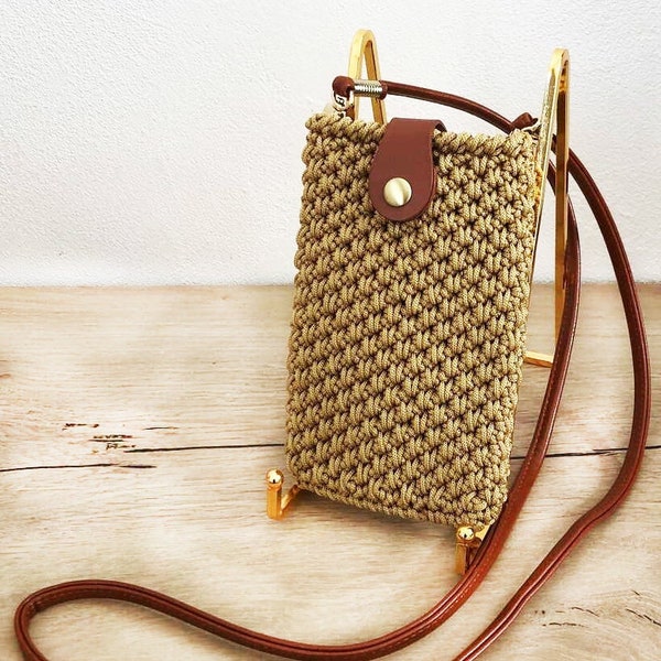 Mobile phone case bag, shoulder phone case