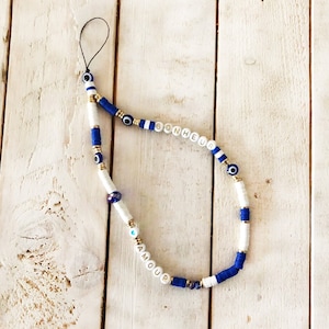 Pulsera de joyería de teléfono personalizable, cuentas heishi