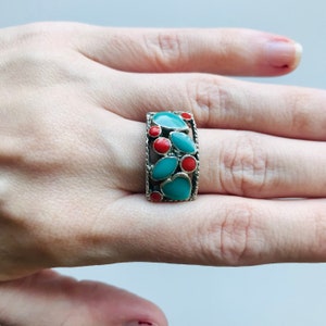 Vintage Silver Boho Ring
