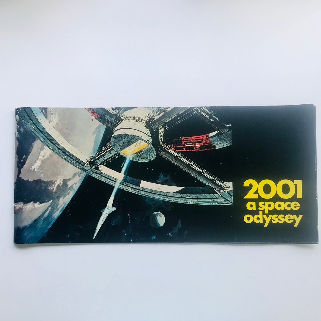 Original 1968 2001 A Space Odyssey Cinerama Souvenir Program Etsy