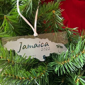 Jamaica Ornament, Jamaican Ornament, Jamaica Christmas Ornament, Jamaican Christmas Ornament, Caribbean Ornament, Caribbean Christmas