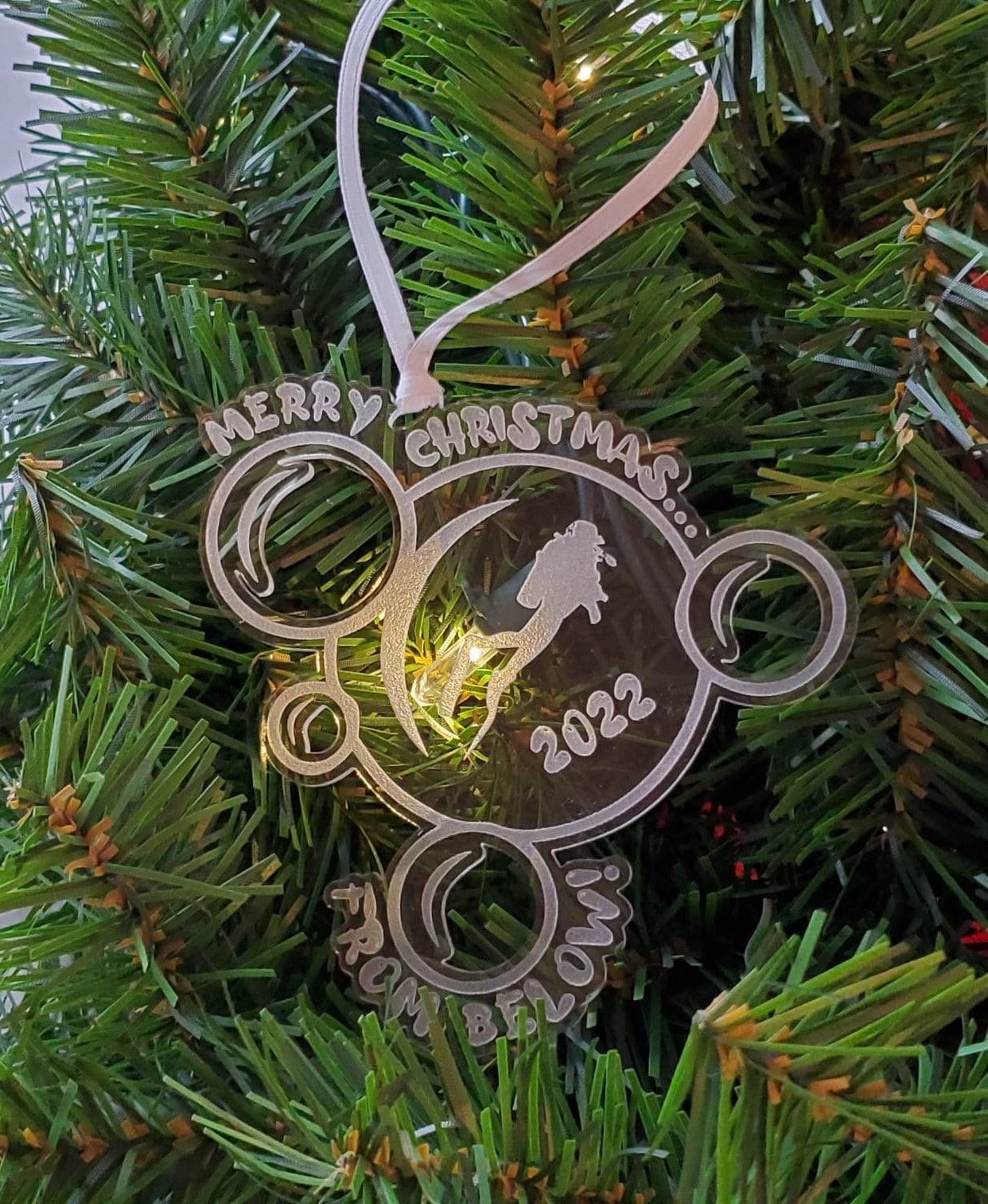 Scuba Diver Ornament Deep Sea Diving Ornament Diving Etsy