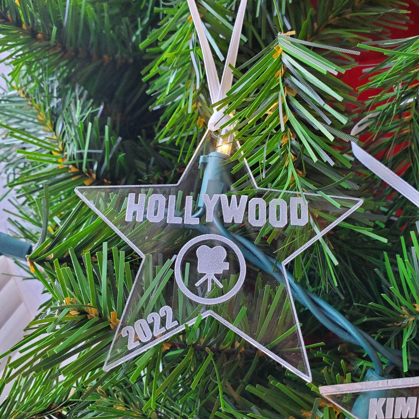 Décoration De Noël - Hollywood Walk Of Fame - Ornement De Sapin