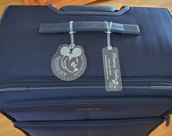 WDW Annual Passholder Luggage Tag, DL Annual Passholder Luggage Tag, Mickey Annual Passholder Luggage Tag, Passholder Bag Tag
