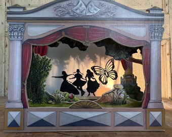 Shadow Theater & Wooden Puppet Theater: Mattie the Goose-boy and other tales storytelling accessories pack