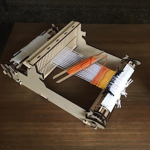 Small Tabletop Heddle Loom - SVG File - Not a Physical Product