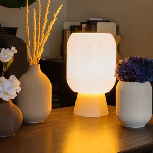ASPEN Table Lamp Mushroom Lamp Modern Lamp Sustainably made by Honey & Ivy Studio in Portland, Oregon image 4