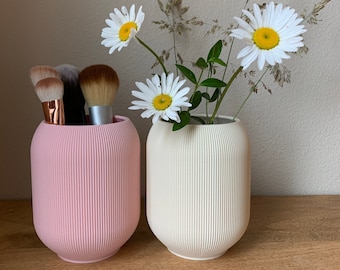 ASPEN Vase (STYLE 02- Pod) - Decorative Vase - Home Office Decor - Designed and Sustainably made by Honey & Ivy Studio in Portland, Oregon