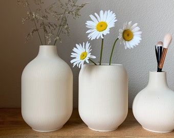 ASPEN Vase (STYLE 01 - Curve) - Designed and Sustainably made by Honey & Ivy Studio in Portland, Oregon