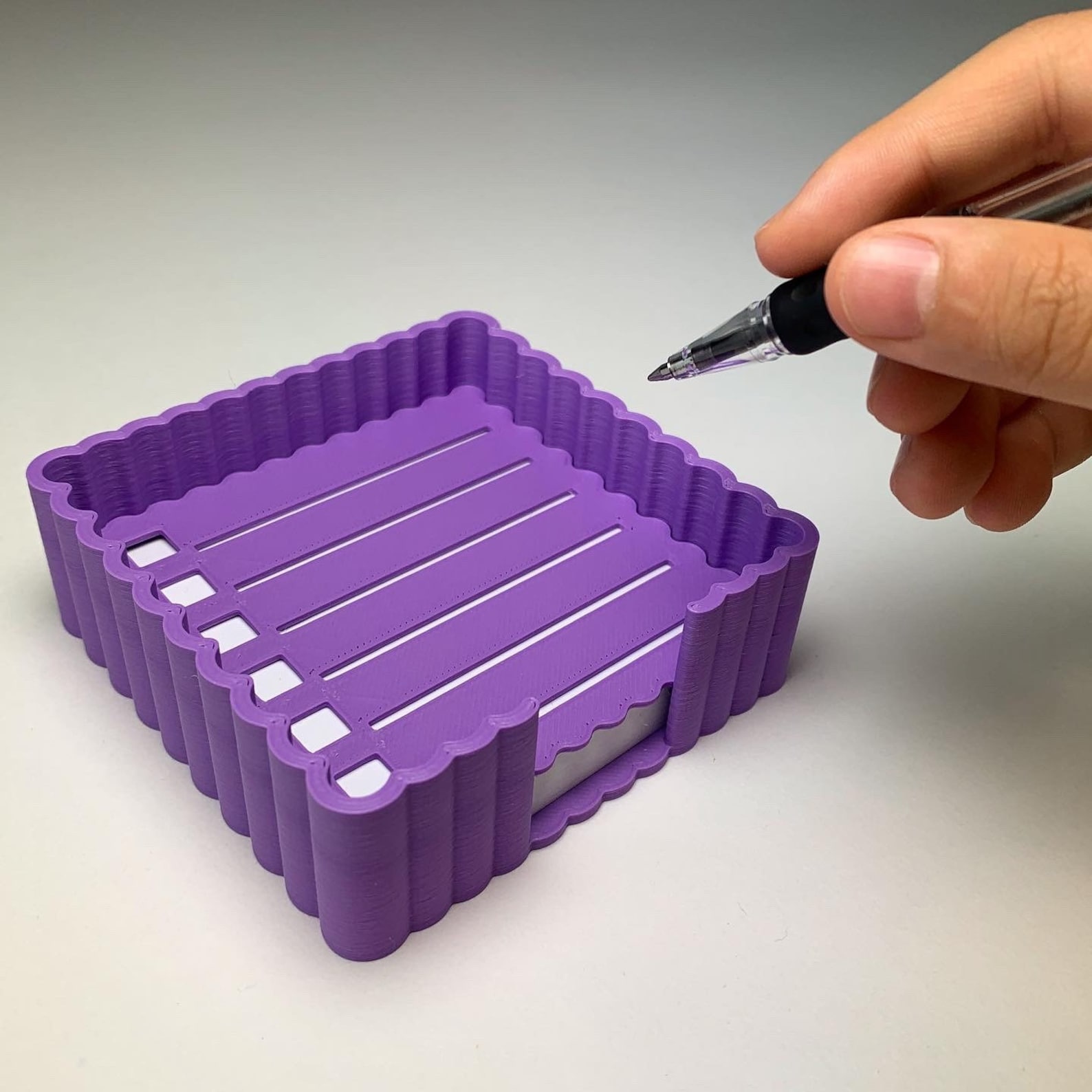 CHLOE Sticky Note Holder Post It Holder Desk Accessories Etsy