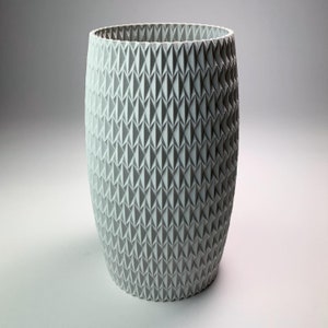 RHEA Origami Decorative Vase STYLE 01 Reflection Designed and Crafted by Honey & Ivy Studio in Portland, Oregon image 7