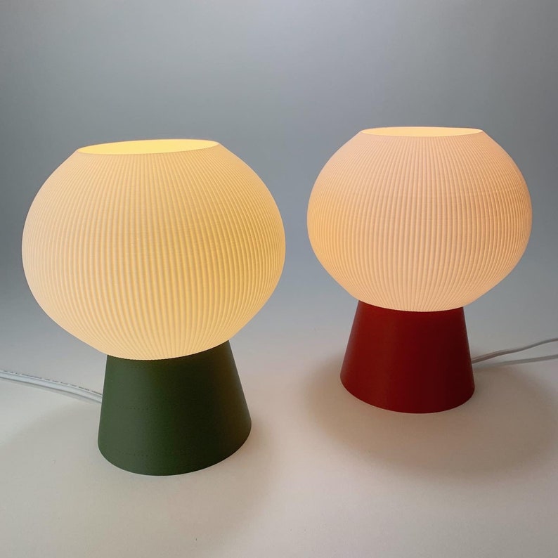 MOOSHIE™ Table Lamp Mushroom Lamp Desk Lamp Designed and Crafted by Honey & Ivy Studio in Portland, Oregon image 1