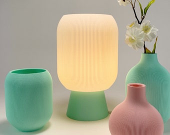 ASPEN Table Lamp - Designed and Sustainably made by Honey & Ivy Studio in Portland, Oregon