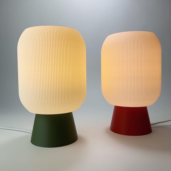 ASPEN Table Lamp - Mushroom Lamp - Modern Lamp - Sustainably made by Honey & Ivy Studio in Portland, Oregon