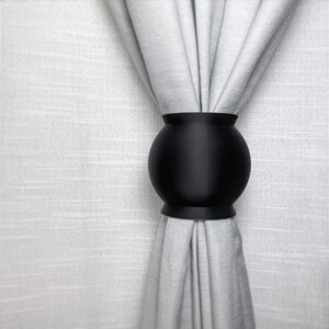 ABBY Simple Curtain Tie Back Designed and Crafted by Honey & Ivy Studio in Portland, Oregon image 3
