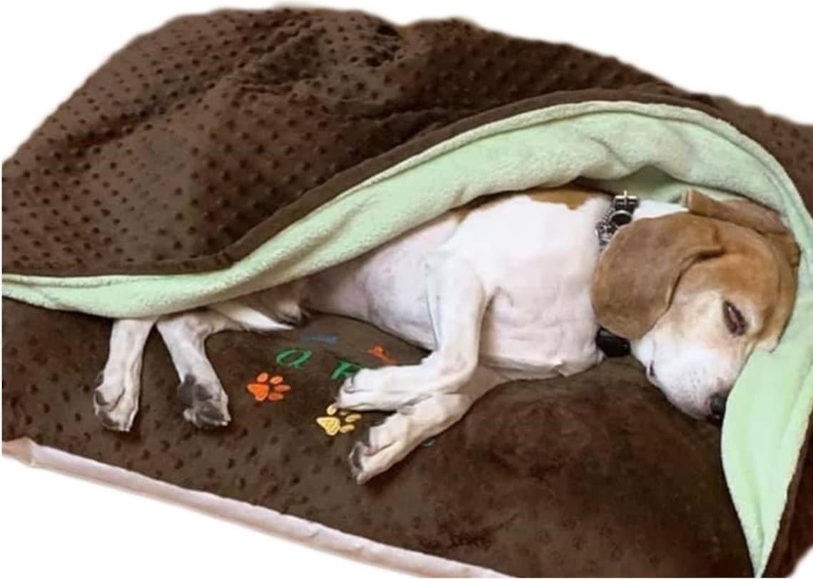 Cozy dog bed cocoon style pet bed. For small medium and Etsy