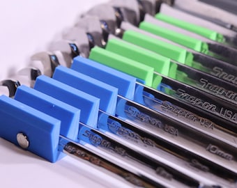 Magnetic Wrench Organizer – Modular Tool Rack, Garage Storage