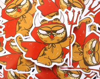 Devil Garf Sticker ~ Weatherproof Vinyl Sticker