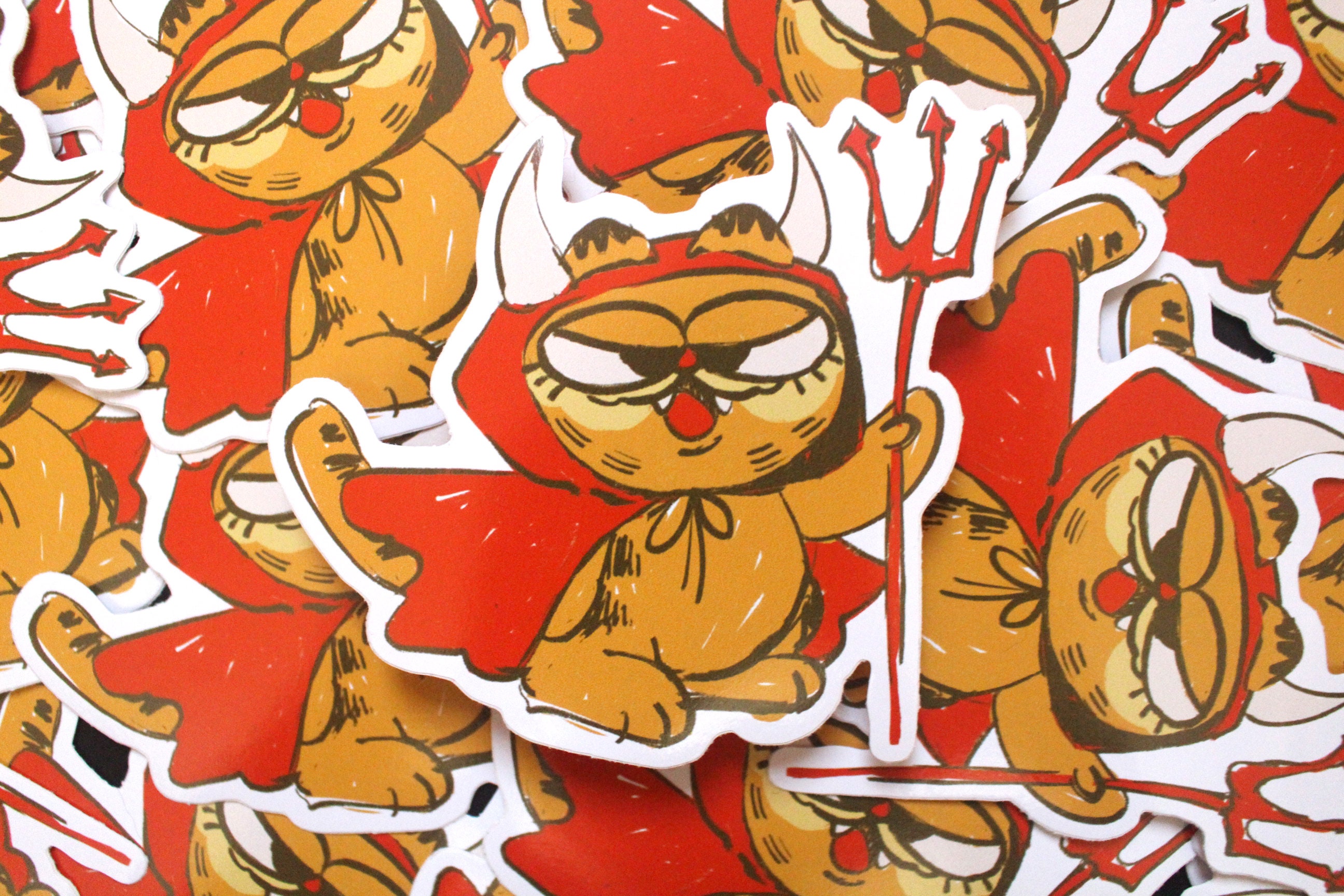 Devil Garf Sticker ~ Weatherproof Vinyl Sticker