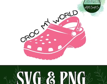 Croc My World SVG