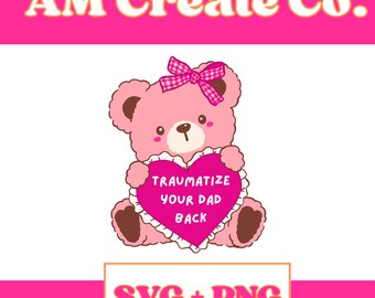 Traumatisieren Sie Ihren rosa Teddybären zurück | feministische Schläfchen | Papa gibts Humor |