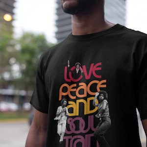 Soul Train Retro Shirt – Funkadelic Dance T-Shirt, 70s 80s Soul Music Tee, Ride the Soul Train Graphic Tee, Vintage Funk Dance Party Shirt