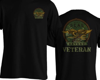 Veteran Navy Seal Team Six T-shirt, Military Elite Force - Etsy