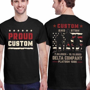 Custom Military Graduation T-Shirts Celebrate with Matching Family Shirts Bootcamp Graduation Shirts Military mom Basic Training Graduation