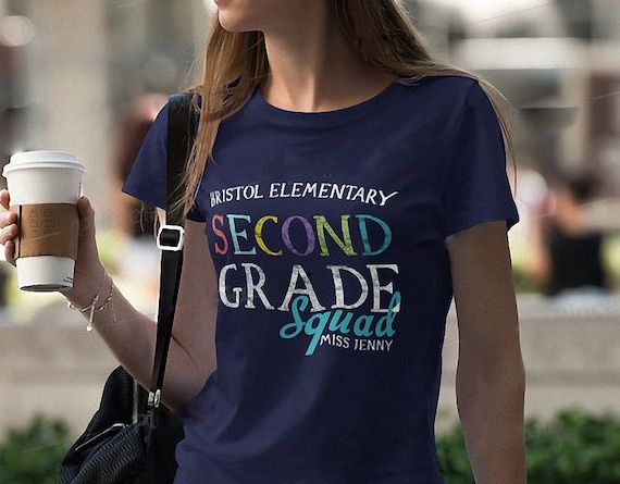 Second grade team shirts Clearance