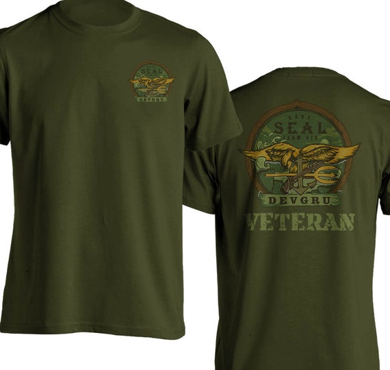 Veteran Navy Seal Team Six T-shirt, Military Elite Force - Etsy
