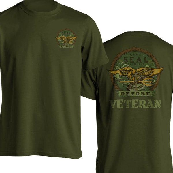 Veteran Navy Seal Team Six Special Force T-Shirt Ultra Cotton and Soft-style Shirt Devgru Shirt