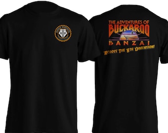 Buckaroo Banzai Shirt, 80s Sci-Fi Movie Tee, Across the 8th Dimension T-Shirt, Retro Film Fan Gift