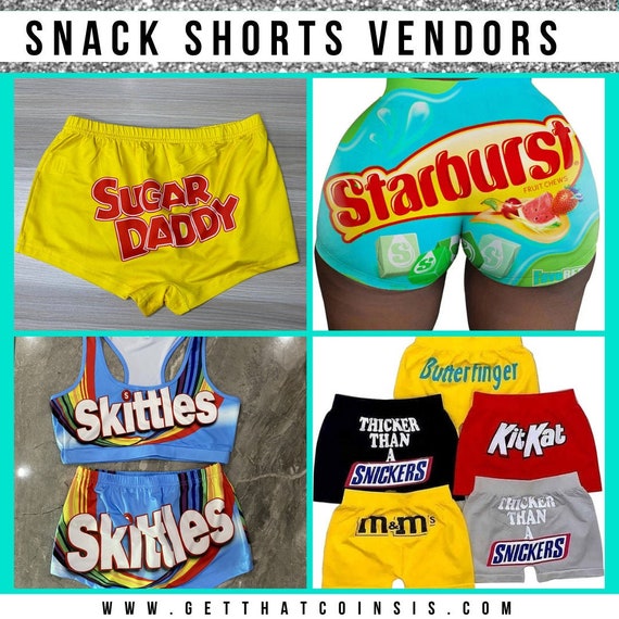 Snack Shorts Wholesale Vendors List Etsy