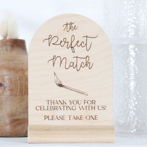 The perfect match sign, Sparklers sign, Favors sign, Send off,Modern wedding sign, Rustic sign,Wedding decor, Bar menu sign, Wedding signage