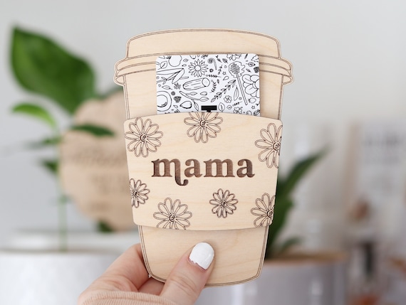 Gift card holder, Teacher gift, Mothers day gift, baby gift card holder, teacher gift card holder, coffee gift card holder, baby shower gift